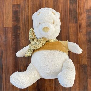 Winnie the Pooh 18" White Gold Cream Plush Stuffed Animal